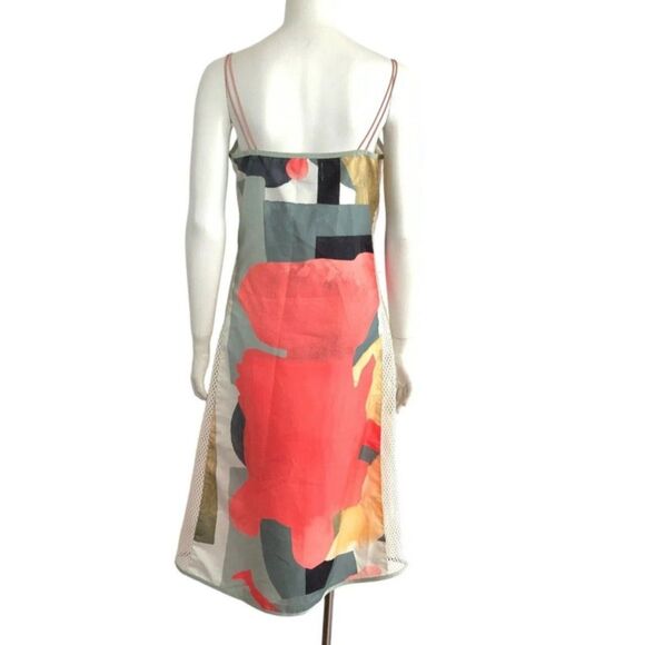 Jordan X Bephies Beauty Supply Slip Dress Coral Multicolor S - Picture 3 of 12